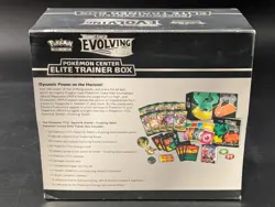 Pokemon TCG SWSH Evolving Skies Pokemon Center Elite Trainer Box ETB Sealed - Image 2