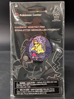 Mimikyu 2025 Pokemon Center Exclusive Monthly Habitat Pin - Image 1