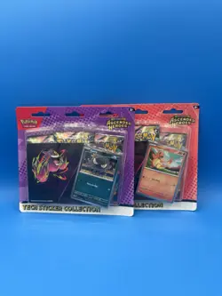 Pokemon Ascended Heroes Tech Sticker Collection Charmander Gastly Set - Image 1