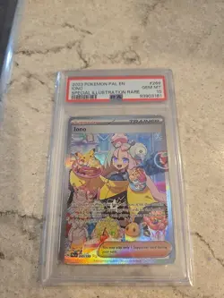 2023 Pokemon Paldea Evolved Iono Full Art SIR #269/193 PSA 10 - Image 1