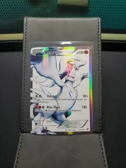 Reshiram 113/114 - Black & White 2011 White Full Art Holo Pokemon TCG MP - Image 1