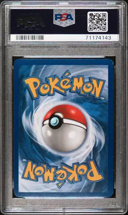 Pokemon TCG Moltres 10 Majestic Dawn Holo Rare PSA 8 2008 HOLO BLEED ERROR - Image 2