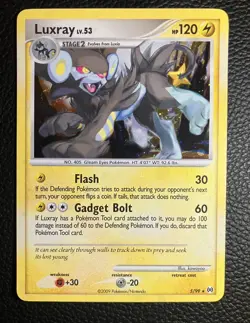 Pokemon TCG Luxray 5/99 Arceus Holo - Image 3