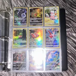 Pokemon TCG CardGuard Binder Lot Pikachu Charizard Miscut pigdeot Zacian Japan - Image 1