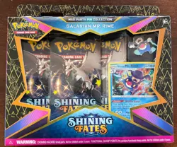 Pokemon TCG Shining Fates Mad Party Box - Factory Sealed Galarian Mr. Rime 820650808685 - Image 1