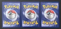 2000 POKEMON BLACK STAR PROMO NON HOLO MEW X3 NM SET 🔮 - Image 2