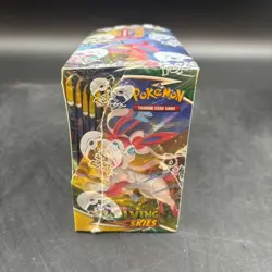 Pokemon TCG SWSH Evolving Skies Booster Box Sealed w/ Acrylic Case - Image 5