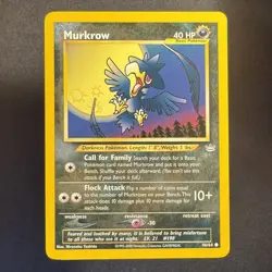 Murkrow - 46/64 - Neo Revelation - Pokemon - Common - Played - Image 1