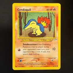 Cyndaquil - 61/105 - Neo Destiny - Pokemon - Common - Played - Image 1