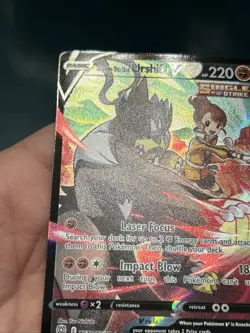 Pokemon TCG Single Strike Urshifu V TG18/TG30 Brilliant Stars 2022- NM - Image 3