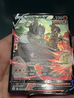 Pokemon TCG Single Strike Urshifu V TG18/TG30 Brilliant Stars 2022- NM - Image 4
