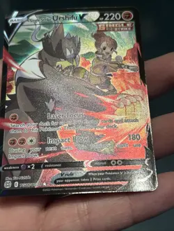 Pokemon TCG Single Strike Urshifu V TG18/TG30 Brilliant Stars 2022- NM - Image 5