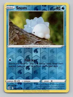 Reverse Holo Snom 084/264 Common SWSH08: Fusion Strike Pokemon - Image 1