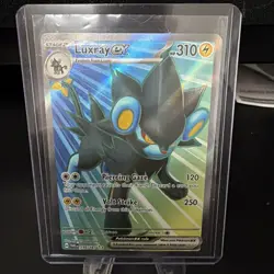 Luxray ex 195/167 Twilight Masquerade Ultra Rare Full Art Pokemon - Image 1