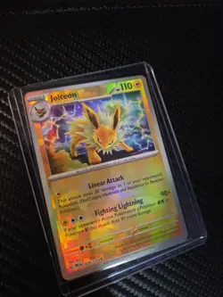 Pokemon Jolteon 029/131 Master Ball Reverse Holo Prismatic Evolutions NM - Image 2