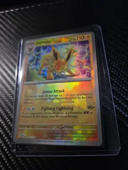 Pokemon Jolteon 029/131 Master Ball Reverse Holo Prismatic Evolutions NM - Image 3