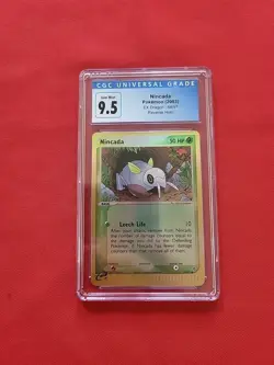 GEM MINT Pokemon: Nincada #68/97 Reverse Holo EX Dragon 2003 - CGC 9.5 - E55 - Image 1