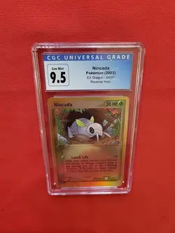 GEM MINT Pokemon: Nincada #68/97 Reverse Holo EX Dragon 2003 - CGC 9.5 - E55 - Image 4