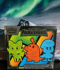 Nintendo Pokemon TCG Scarlet & Violet Paldea Evolved Elite Trainer Box- 11 Packs 820650853678 - Image 1