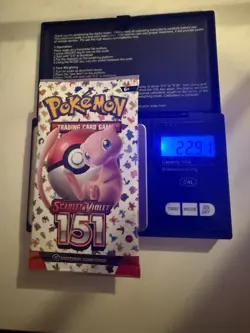 Pokemon 151 Booster Pack Heavy Sealed 22.91g HeavyU God PackU! - Image 1