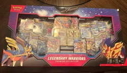 Pokemon Legendary Warriors Premium Collection Box Sealed READ DAMAGE - Image 1