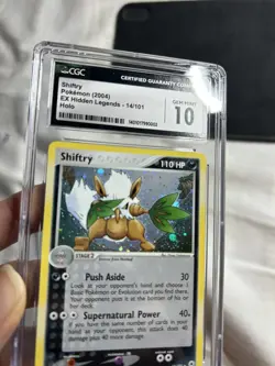 Pokemon Shiftry EX Hidden Legends Holo Rare #14 CGC 10 Gem Mint - Image 3