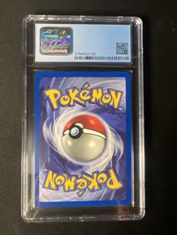 Pokemon TCG Mankey Jungle 55/64 Regular 1st Edition Common CGC 9 Mint Old Label - Image 2