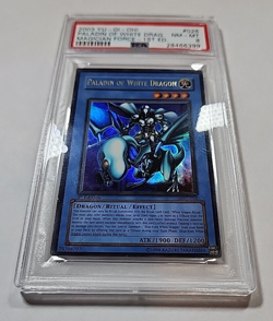 Yu-Gi-Oh! - 2003 Paladin of White Dragon 1st Edition - MFC-026 - PSA 8 - NM-MT - Image 2