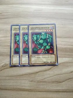 Yu-Gi-Oh! - La Jinn The Mystical Genie Of The Lamp 3X - Full Playset - Image 1