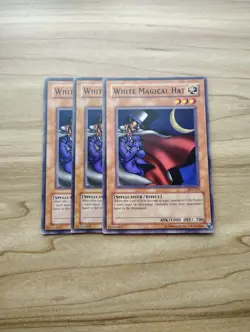 Yu-Gi-Oh! - White Magical Hat 3X - Complete Playset - Image 1