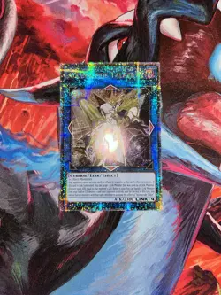 Yugioh! Accesscode Talker RA02-EN044 Quarter Century Secret Rare 1st Edition NM - Image 1