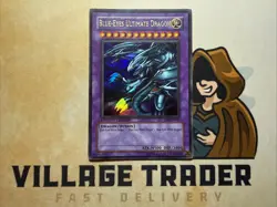 Blue-Eyes Ultimate Dragon - JMP-EN005 Ultra Rare - Limited Edition Yugioh LP - Image 1