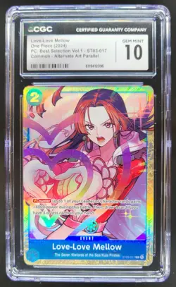 2024 ONE PIECE LOVE-LOVE MELLOW ALT ART ST03-017 CGC 10 A PT - Image 1