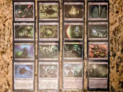 MTG Warhammer 40K Necron Dynasty Commander Deck – 100 Cards – No Tokens -Sleeved - Image 2