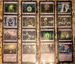 MTG Warhammer 40K Necron Dynasty Commander Deck – 100 Cards – No Tokens -Sleeved - Image 3
