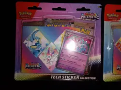 Pokemon Card Tcg Prismatic Evolutions Tech Sticker Collection New Sealed Lot 2 - Image 4