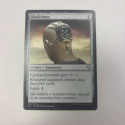 Skullclamp Commander 2017 NM MTG Artifact English 222 / 309 Card Draw Equipment - Image 1
