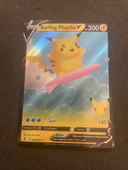Flying Pikachu V 006/025 Celebrations NM Ultra Rare Pokemon Card - Image 1