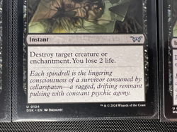 x3 Withering Torment U 0124 Regular MTG Duskmourn House of Horror DSK NM - Image 2