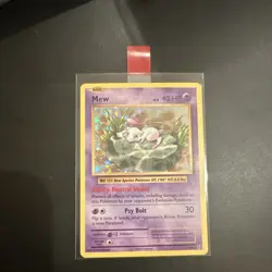 Pokemon TCG Mew 53/108 Evolutions Holo Rare 40 HP Psychic Basic Card English - Image 1