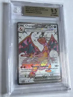 BGS 9.5 Charizard ex 056 Sv: Scarlet & Violet Promo Cards Holo - Image 2