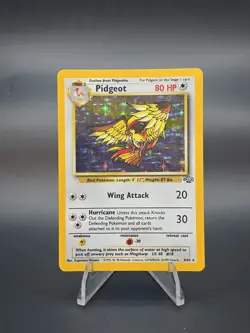 Pidgeot - 8/64 - Holo - VINTAGE - Jungle - Pokemon TCG Card WoTC - Image 4
