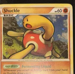 Shuckle HGSS15 Holo Promo Basic English Pokemon TCG Hgss Card - Image 1