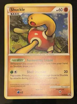 Shuckle HGSS15 Holo Promo Basic English Pokemon TCG Hgss Card - Image 3