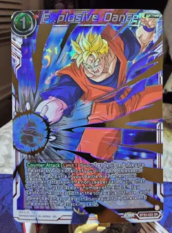 Dragon Ball Super Card Game Explosive Dance SR Foil Card BT23-033 - Image 1