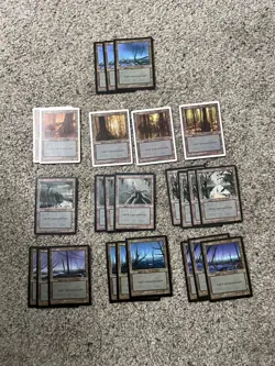 Lot of 25 Swamp Cards Magic the Gathering - Image 1