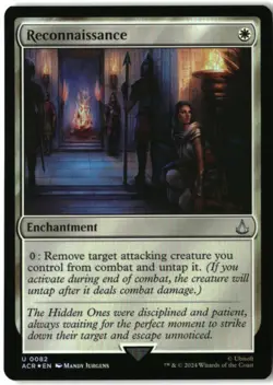 MTG Reconnaissance FOIL U Universes Beyond: Assassin's Creed 82 LP - Image 1