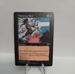 MTG Withering Boon LP Light Play Mirage [5453] - Image 1