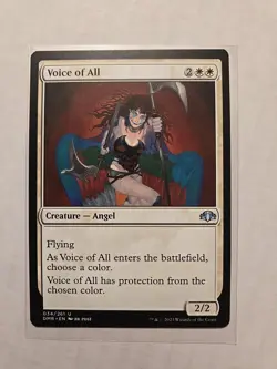 Voice of All - Dominaria Remastered - LP - Uncommon - Creature - MTG - Image 1
