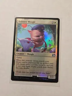 Delivery Moogle (Foil) - Final Fantasy - LP - Uncommon - Creature - Image 1